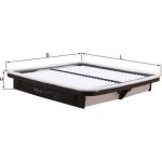 Luftfilter LX 2672 Luftfilter LX 2672