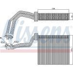 Verdampfer, Klimaanlage 92293 Verdampfer, Klimaanlage 92293