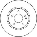 Bremsscheibe DF2779 Bremsscheibe DF2779