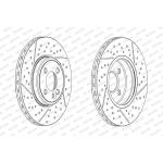 Ferodo DDF2126C Bremsscheibe PREMIER