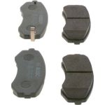 BOSCH 0 986 424 489 Bremsbelagsatz, Scheibenbremse