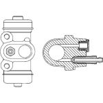 BOSCH 0 986 475 947 Radbremszylinder BOSCH 0 986 475 947 Radbremszylinder