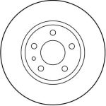 Bremsscheibe DF2764 Bremsscheibe DF2764