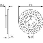 Bremsscheibe 0 986 479 A07
