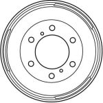 TRW DB4141 Bremstrommel