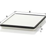 MANN-FILTER CU 2530 Innenraumfilter, Partikelfilter MANN-FILTER CU 2530 Innenraumfilter, Partikelfilter