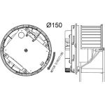 Innenraumgebläse AB 263 000P Innenraumgebläse AB 263 000P
