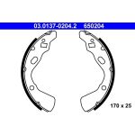 ATE 03.0137-0204.2 Bremsbackensatz ATE 03.0137-0204.2 Bremsbackensatz