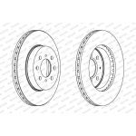 Ferodo DDF492C Bremsscheibe PREMIER Coat+ disc Ferodo DDF492C Bremsscheibe PREMIER Coat+ disc