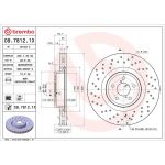Bremsscheibe 09.7812.1X