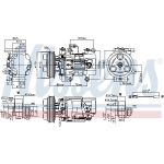 Kompressor, Klimaanlage 89351 Kompressor, Klimaanlage 89351