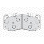 Ferodo FVR4038 Bremsbelagsatz, Scheibenbremse PREMIER ECO FRICTION