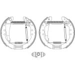 Bremsbackensatz 8DB 355 005-201