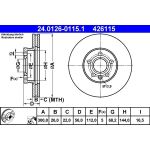 Bremsscheibe 24.0126-0115.1