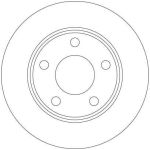 Bremsscheibe DF4126