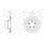 Bremsscheibe DDF2137LC-1 Bremsscheibe DDF2137LC-1
