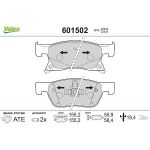 Valeo 601502 Bremsbelagsatz, Scheibenbremse Valeo 601502 Bremsbelagsatz, Scheibenbremse