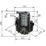 Kraftstofffilter 0 450 907 015 Kraftstofffilter 0 450 907 015