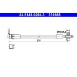 Bremsschlauch 24.5143-0264.3 Bremsschlauch 24.5143-0264.3
