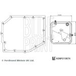 Hydraulikfiltersatz, Automatikgetriebe ADBP210074 Hydraulikfiltersatz, Automatikgetriebe ADBP210074