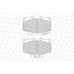 Bremsbelagsatz, Scheibenbremse FDB1504 Bremsbelagsatz, Scheibenbremse FDB1504