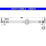 ATE 24.5111-0455.3 Bremsschlauch ATE 24.5111-0455.3 Bremsschlauch