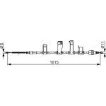 Seilzug, Feststellbremse 1 987 482 349 Seilzug, Feststellbremse 1 987 482 349