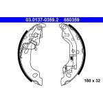 Bremsbackensatz 03.0137-0359.2 Bremsbackensatz 03.0137-0359.2