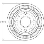 Bremstrommel DB4398 Bremstrommel DB4398