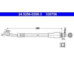 ATE 24.5256-0298.3 Bremsschlauch ATE 24.5256-0298.3 Bremsschlauch