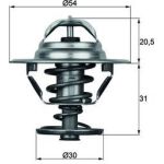 Thermostat, Kühlmittel TX 10 88D Thermostat, Kühlmittel TX 10 88D