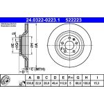 Bremsscheibe 24.0322-0223.1