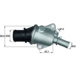 Thermostat, Kühlmittel TI 105 88 Thermostat, Kühlmittel TI 105 88
