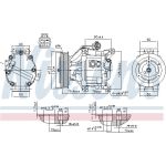Kompressor, Klimaanlage 890323 Kompressor, Klimaanlage 890323
