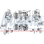 Kompressor, Klimaanlage 89550 Kompressor, Klimaanlage 89550