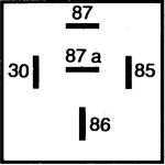 Hella 4RD 965 400-027 Relais, Arbeitsstrom Hella 4RD 965 400-027 Relais, Arbeitsstrom