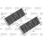 Valeo 698873 Filter, Innenraumluft PROTECT