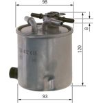 Kraftstofffilter F 026 402 019 Kraftstofffilter F 026 402 019