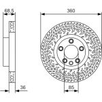 Bremsscheibe 0 986 479 B12