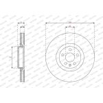 Ferodo DDF2979C-1 Bremsscheibe PREMIER Ferodo DDF2979C-1 Bremsscheibe PREMIER