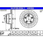 Bremsscheibe 24.0128-0304.1