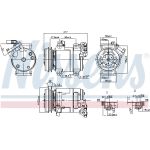 Kompressor, Klimaanlage 890064 Kompressor, Klimaanlage 890064