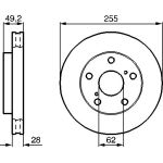 Bremsscheibe 0 986 478 726 Bremsscheibe 0 986 478 726