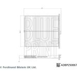 Filter, Innenraumluft ADBP250067 Filter, Innenraumluft ADBP250067