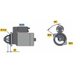 BOSCH 0 001 138 017 Starter BOSCH 0 001 138 017 Starter