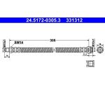 Bremsschlauch 24.5172-0305.3 Bremsschlauch 24.5172-0305.3