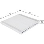 BOSCH 1 987 432 063 Innenraumfilter BOSCH 1 987 432 063 Innenraumfilter