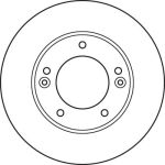 Bremsscheibe DF6081S