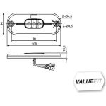 Seitenmarkierungsleuchte 2PS 357 009-001