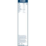 BOSCH H 420 Scheibenwischer Twin 3 397 004 758 BOSCH H 420 Scheibenwischer Twin 3 397 004 758